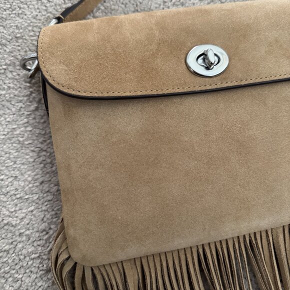Coach 1964 Fringe Bag in Suede, NWT and never used! - Picture 2 of 13